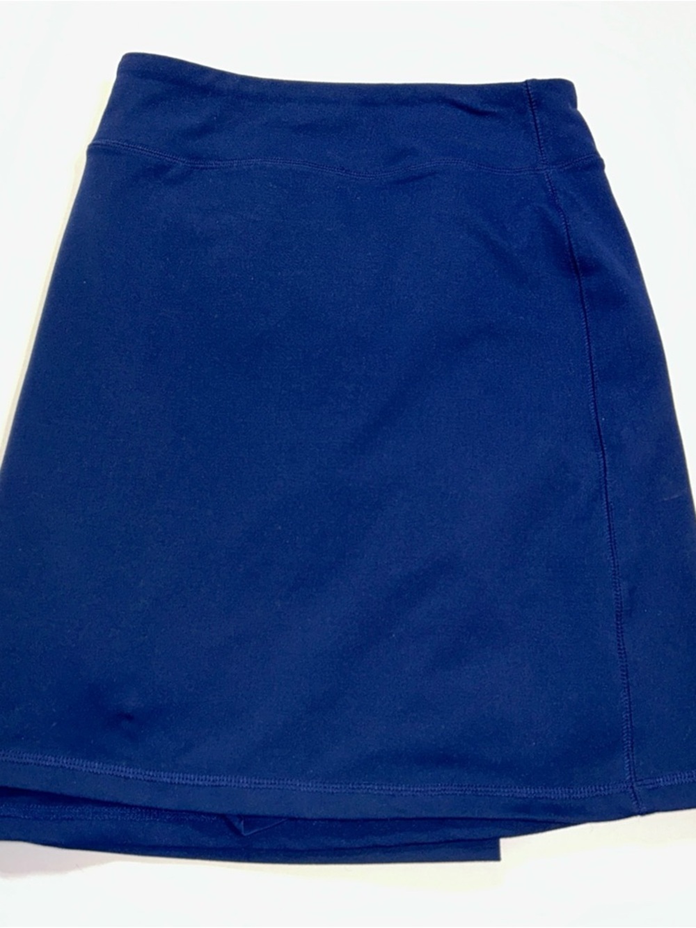 Lands' End Womens Navy Active Knit Skort Skirt Athletic Tennis Size 2X Pull On